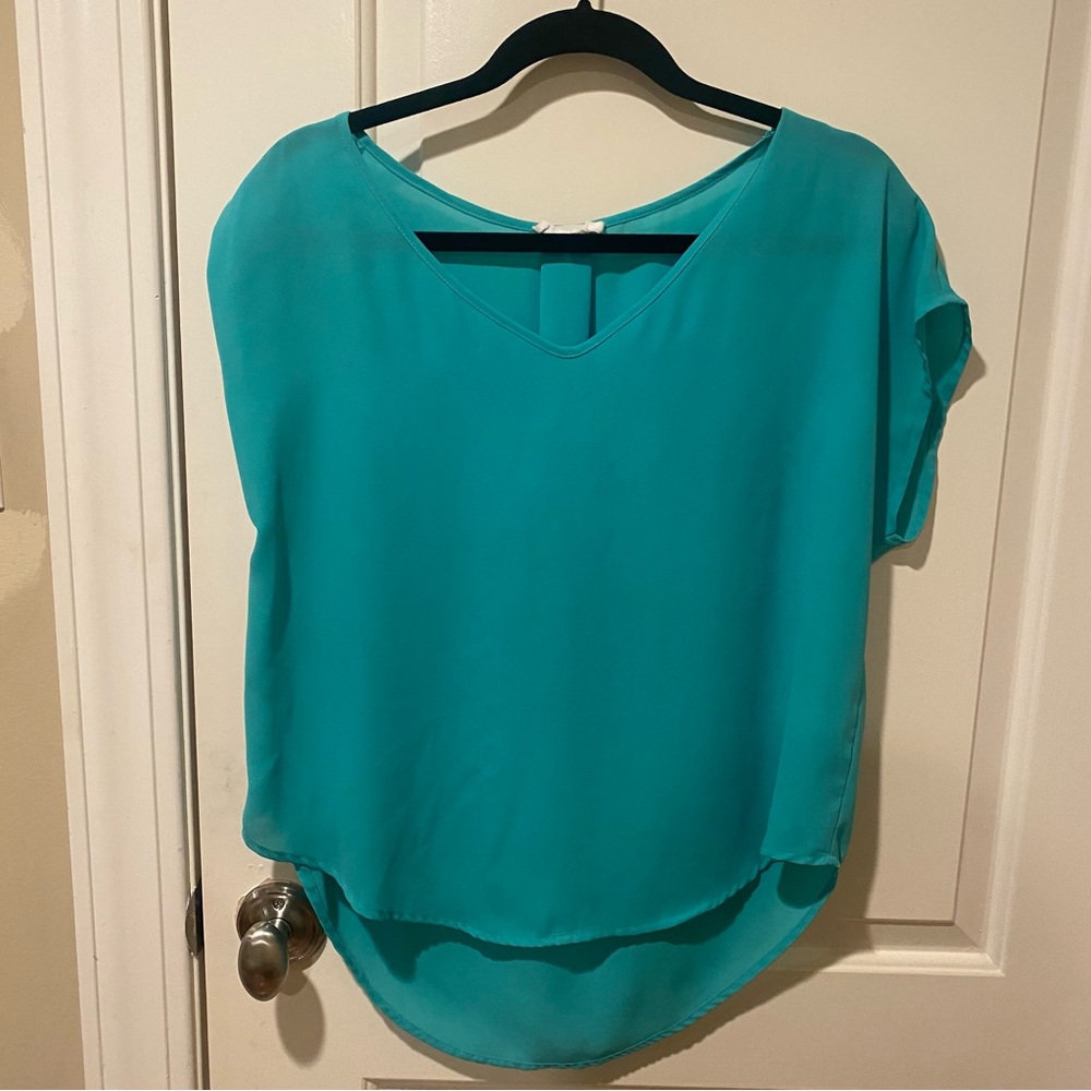 Elegant Teal Women's Top